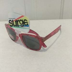 Foster Grant Surge dark pink tortoiseshell sunglasses Maxblock UVA UVB NWT